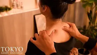 ASMR しっかりめの肩マッサージで熟睡 | No Talking