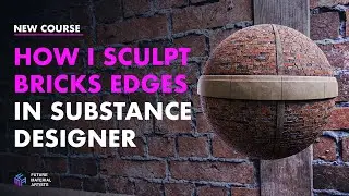 How I sculpt Brick Edges in Substance Designer