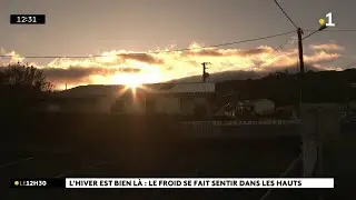 Le froid s’installe à La Réunion, les températures dégringolent dans le Sud.