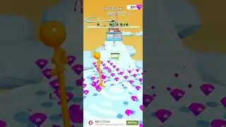 Tall Man Run || Tall Man Run level 14 || Tall Man Run gameplay || Tall Man Run in shorts  14