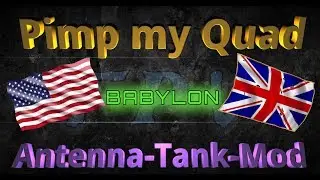 DIY - Antenna Tank Mod -Pimp my Quad -  Babylon Style