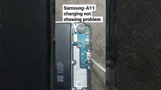 Samsung-A11/M11/charging not showing problem