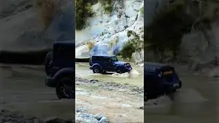 THAR OFF-ROADING Sidhu moose wala lengend 🥰😃 #shorts