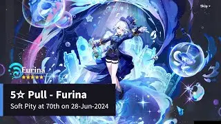 Genshin Impact - Furina C1 Summon (Soft Pity, 70th Pull)