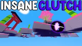 THIS Clutch SAVED My Winstreak!? (Roblox Bedwars)