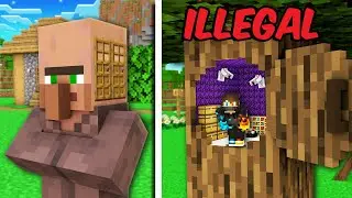 I Found Illegal Items in Villagers Secret Base😱