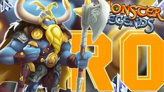TYR STORMBRINGER LEVEL 100 - ANCESTRAL - BEST SKILLS & BEST MONSTER TO PAIR WITH - MONSTER LEGENDS