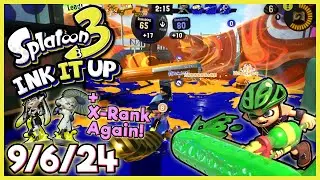 Splatoon 3 - Ink It Up! 9/6/24! Makin' Squid Figures!