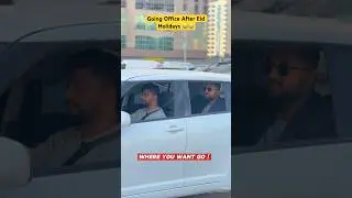 Going To Office After Eid Holiday in Dubai 