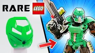 Using EURO MISPRINT LEGO Masks To Build Bionicle MOCs