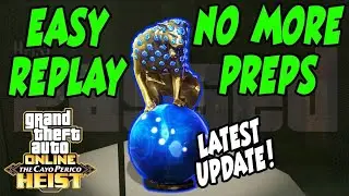 Cayo Perico Panther Heist REPLAY Glitch SOLO 100% No PREP Missions needed(UPDATED GUIDE After Patch)