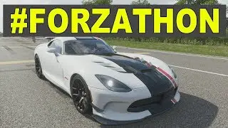 FORZA HORIZON 4 #FORZATHON DODGE VIPER ACR 2016
