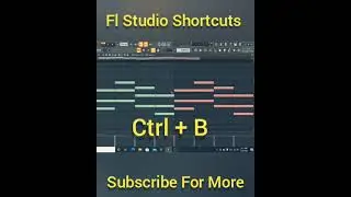 fl studio shortcuts 