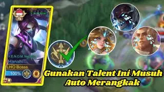 HANABI + TALENT INI MUSUH AUTO MERANGKAK GUYS I TOP GLOBAL HANABI I - MLBB