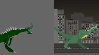 Nagara animations comparison (Kaiju Beatdown)