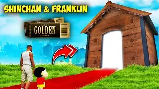 Shinchan & Franklin Going to WILLY WONKA FACTORY in GTA5