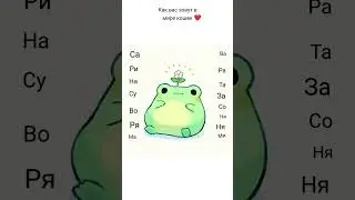 как вас зовут в мире кошек