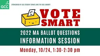 Vote Smart: 2022 MA Ballot Questions Information Session
