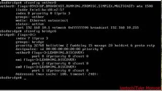 OpenBSD Ethernet Bridge/Switch Setup