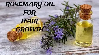 Rosemary oil for hair growth #haircare #hairgrowth #rosemary #hairoil