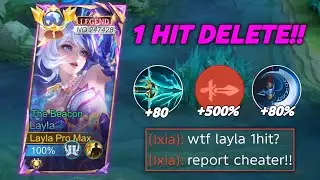 NEW META! LAYLA 500% BEST DAMAGE BUILD AND EMBLEM!!😱🔥 (new build) | LAYLA BUILD TOP 1 GLOBAL 2026