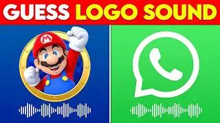 Guess The Logo Sound 💥🔊 Super Mario, TikTok, Coca-Cola, Netflix, Burger King