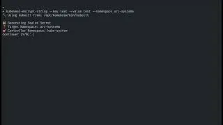 kubeseal encrypt string - readme attachment