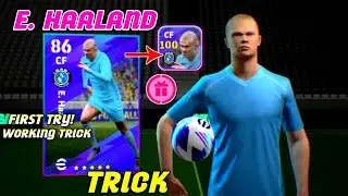 Trick To Get 100 Rated E. Haaland From League Selection English In eFootball 2024 Mobile