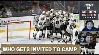 Rookie Faceoff Recap / Who makes VGK Camp / Mike Babcock Re-signs