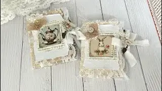 Mini Pocket Size Junk Journal | One Sheet Paper | Beginner TUTORIAL | ETSY DIY KIT UPDATE