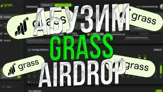 GRASS AIRDROP - ЗАРАБАТЫВАЕМ 6$-8$ С АККАУНТА В ДЕНЬ ФАРМЯ ТОКЕНЫ | АБУЗИМ GRASS | БЕЗ ВЛОЖЕНИЙ