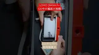 LOMO DIANA F+ loading film