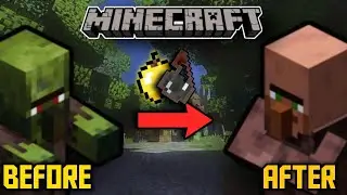 How to cure zombie villager in Minecraft (PE, Bedrock, Java)