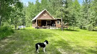 Simple Minnesota Homestead: Burning Brush, Cabin Addition Wiring And Insulation