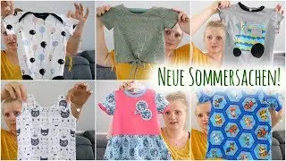 Meine genähten Sommersachen für 3 Kinder | Inspiration & Lieblingsschnitte