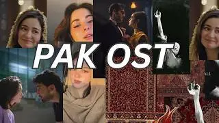 Pakistani OST for you ✨🤍 | Pakistani songs| 