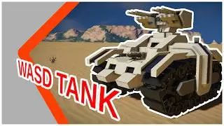 This tank is incredibly easy to control! - Space Engineers