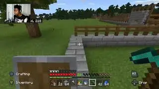 I GOT DIAMOND ARMOR AND MADE AN ENCHANTED TOWER: MINECRAFT