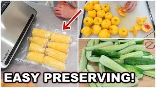 Freezing Produce The Easy Way & Making The Most Of It!