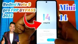 Redmi Note 9 pro FRP BYPASS 2023 ||
