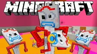MINECRAFT TOY STORY | FORKY HAS A CHILD | MINECRAFT XBOX
