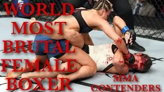WORLD MOST BRUTAL FEMALE BOXER