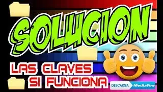 👉SOLUCIÓN.. SI LA CLAVE NO TE FUNCIONA.😱😱. FÁCIL Y RÁPIDO📁💯