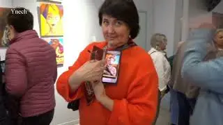 Exposition de peintures, France, Fos-sur-Mer.
