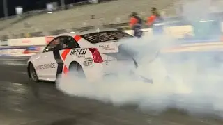 Larry Larson making some steam at World Wide Technology Raceway