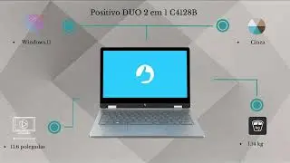 Positivo DUO 2 em 1 C4128B