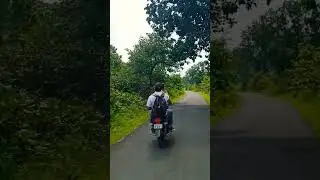 Tum sath ho ? #waterfall #bike #friends #love