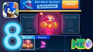 Sonic Dash 2: Sonic Boom Gameplay Walkthrough Part 8 - Sprites (iOS, Android)