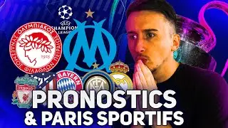 MES 8 PRONOSTICS CHAMPIONS LEAGUE (mercredi) Olympiakos - Marseille, Bayern, Real etc