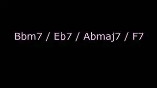 Ab major 1 Hour Piano And Bass Backing Track Jam Track With  / Bbm7 / Eb7 /  AbMaj7 / F7 /